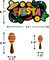 Let's Fiesta Cutouts Cinco De Mayo Festival Cut-Outs Mexican Party 30 Count